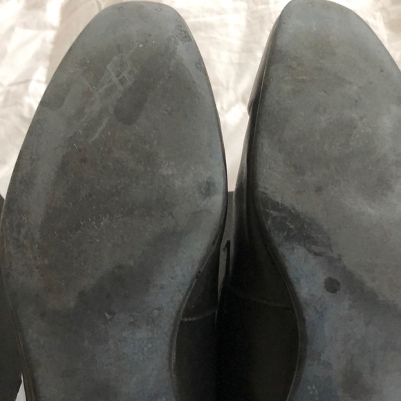 Reiss black leather men’s shoe - Picture 4 of 6